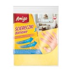 ścierka domowa żółta AMIGO 3 szt.