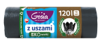 worki na śmieci z uszami EKO GOSIA 120l