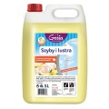 Płyn do szyb i luster 5L zapachem egzotycznych cytrusów oraz wysoką skutecznością dzięki zawartości octu i alkoholu. Idealny wybór do dużych domów oraz dla firm sprzątających, szukających profesjonalnej jakości w przystępnej cenie.