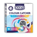 Chusteczki wyłapujące kolor Boosto Colour Catcher (15 szt.). Skutecznie chronią ubrania przed zafarbowaniem podczas prania, wychwytując uwolnione barwniki. Pozwalają na bezpieczne łączenie kolorytów. Ekspert od nowoczesnego i bezstresowego prania!