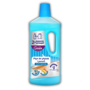 Płyn do płytek i paneli - mocno czyszczący 750 ml GOSIA