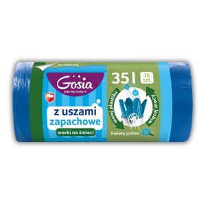 zapachowe worki na śmieci z uszami LH GOSIA 35l